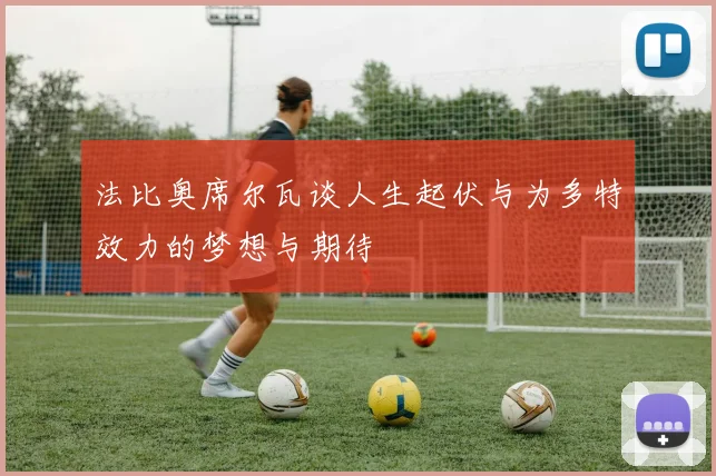 法比奥席尔瓦谈人生起伏与为多特效力的梦想与期待